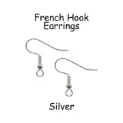 Hypoallergenic Surgical 316L Stainless Steel French Hook Earrings - Pick Qty