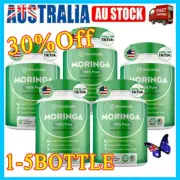 1~5X Rosabella Moringa Leaf Powder Capsules - 800mg of Pure Nutrient 60Count]
