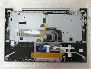 New Palmrest Upper Case Keyboard Bezel Cover Touchpad Compatible for Lenovo Yoga C740-14 5CB0U43990