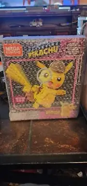 Pokemon DETECTIVE PIKACHU 2019 Mega Construx 271 Pieces 6.42 Inches New Sealed