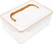 PRETYZOOM Breast Milk Storage Organizer Portable Freezer Container for Breastmilk Bags Efficient Fridge Organizer with Ample Capacity for Freshness Preservation and Easy Carrying