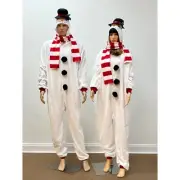 Snow Man Halloween Costumes Cute Snow man Costumes with Scarf