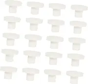 MINAOLULUS 20Pcs Coral Holder Base Rack for Fish Tank Coral Stand Durable Aquarium Decoration Easy to Install for Coral Growth and Reproduction