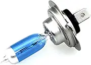 HEALLILY H4 Car Halogen Light Bulbs 2 Pack 12v 6000k Vision Enhanced Headlight Performance