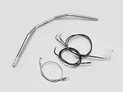 H716-044C Trucker High Handle Set, Chrome Plated