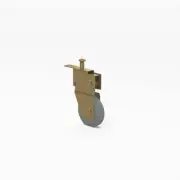 Brixwell 900-19216 Patio Screen Door Roller Assy. 1in Nylon Wheel