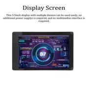 3.5inch IPS Dual USB Secondary LED Display Screen AIDA64 Monitor 360° Universal