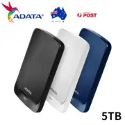 ADATA USB 3.2 HV320 HDD 5TB Portable External Hard Disk Drive PC Laptop