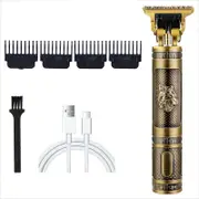 Vintage Clipper Rechargeable Clipper Haircut Razor For Men Shaver Adult Electric Razor Home Usb Charging Barber Shop