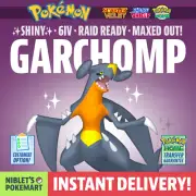 ✨ SHINY GARCHOMP ✨ MAXED OUT! 6IV Raid Ready Build for Pokemon Scarlet & Violet!