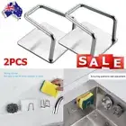 2PCS sponge holder Soap Hook Sinks Suction Holder Kitchen Dish Sink Rack DS