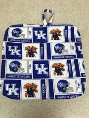Pot Holder / Loop to Hang -Quilted Back / University of Kentucky - NCAA - NEW!