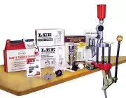 NEW LEE Classic Turret Reloading Press Kit Auto Drum Powder Measure Rifle 90304