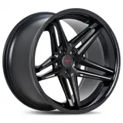 20X8.5" Ferrada Wheels CM1 Matte Black with Gloss Black Lip Rims (for: Honda)