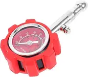 AKOOSY Heavy Duty Tire Pressure Gauge for Cars and Trucks Portable Air Pressure Monitor with Intuitive Display Accurate Measurement for Enhanced Safety Compact Design Red