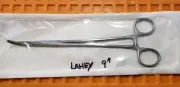 Premium Surgical LAHEY Gall duct Forceps 9" Longitudinal Serration Curved