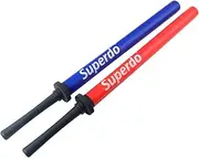 Superdo Foam Sword Practice Swords Sparring Training Stick (Double Pack)