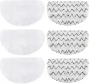6-Pack Reusable Steam Mop Pads for Bissell Powerfresh Models 1940-2075