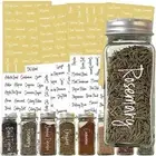 278 Pcs Spice Jars Labels for Food Containers for Pantry Kitchen Organization