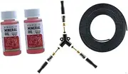 Bike Hydraulic Oil Brake Oil Pipe Connector Tricycle Brake Parts Hydraulic Brake Hose Kit, Y Shaped