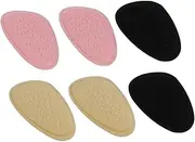 TOVINANNA 6 Pack Women's High-heel Half Sole Pads Anti-slip Forefoot Mat Arch Support Breathable Sturdy Cushions