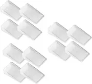 CATIEBYE Leveling Shims for Furniture 12 Pack Pvc Material Wedge Design for Tables Sofas Toilets