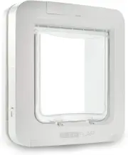 Microchip Pet Door - White