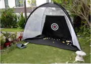 Golf Practice Set Net Hitting Driving Chipping Giant Feet Household Exercise Aid