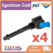 4x PAT Premium Ignition Coil Blue Plug fits Jeep Renegade BU 1.4L 4Cyl EAM (for: Jeep)