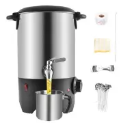 4.5 Qts Wax Melter for Candle Making,Large Electric Wax Melting Pot with Quic...