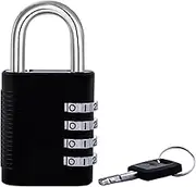 FJM Security SX-575 Locker Combination Padlock with Key Override and Code Discovery