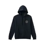 Brixton "Crest" Pullover (Black/Sand/White) Hoodie
