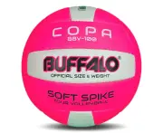 Buffalo Sports Soft Spike Volleyball - Pink White