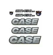 Decal Sticker Set Case CX145C SR Digger Excavator Decal Set