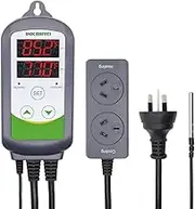 Inkbird ITC308 Digital Wired Temperature Controller AU Plug Dual Stage Heat Cool Controller for Beer Brewing Homebrew Aquaiurm Hatching Reptiles Greenhouse Freezer Fridge Sous Vide