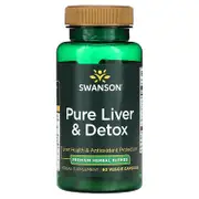 Swanson, Pure Liver & Detox, 60 Vegan Capsules