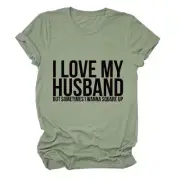 Letters Fashion Round Neck Short Sleeve Ebay Women's T-shirt