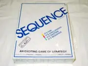 Jax 1995 : SEQUENCE - Game of Strategy Card Game - English & Spanish (SEALED)
