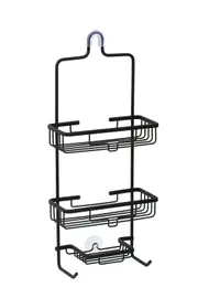 Home Never Rust Hanging Aluminum Shower Caddy Bathroom Shelf Storage Organiser Rack Holder