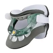 Cervical Traction Device Neck Corrector Cervical Collar Neck Stretch Protector Spine Fixation Suppo Green White Gray