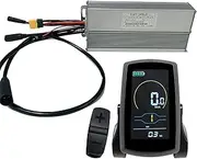 TDR 48V 35A EBike Controller & LCD Display Kit for 1000W 1500W Hub Brushless Motor with Sine Wave, Waterproof Connectors