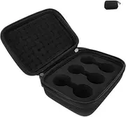 Kisangel Golf Ball Bag Pouch Eva Golf Accessories Pouch Protective Box Portable Neat Storage Case for Balls & Small Gear for Golfers Practice Outdoor Games