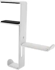 SWOOMEY Adjustable Headphone Stand Hanger with Clamp Hook Ergonomic Design for Gaming Headset Compatibility Space Saving Desk Organizer Slip Protection