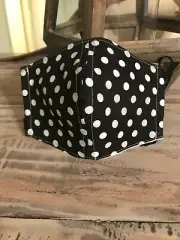 Reusable washable Face Mask 3 Layers * Dots * Made in Australia