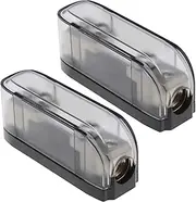 SING F LTD 2PCS Mini ANL Fuse Box Holder Fuse Base Block for Electronic Electrical Power Charging Car Audio RV Audio Modification 150A 32VDC