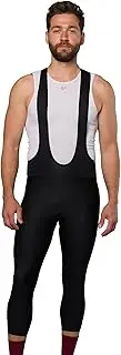 [Pearl iZUMi] Men's 18.75" Attack 3/4 Bib Tights, Reflective Elements with Elite Levitate Chamois & Premium Fabric