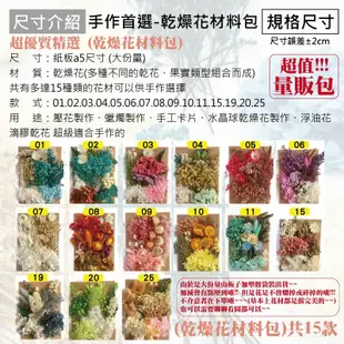 乾燥花之神 量販包 乾燥花 浮游花 蠟燭 花藝材料包 蠟燭 花材 壓花 母親節 情人節 (2.2折)