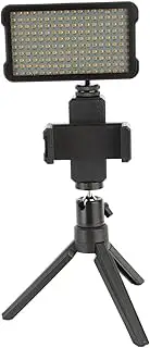 Selfie Light with 3 Color Temperature Brightness Adjustment, CPL Polarized Lens, Fill Light for Phones and Cameras, OLED Screen, ABS Material, Portable Photographic Video Light