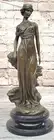 Hestia Goddess of the Hearth Pure Bronze Sculpture Greek Mythology Hot Cast Gift