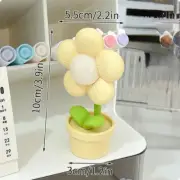 Kawaii Sunflower Night Light Mini Table Lamp Room Decor Accessories Cute Room D